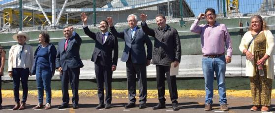 Entrega Mart Batres Planta Fotovoltaica De La Central De Abasto A La