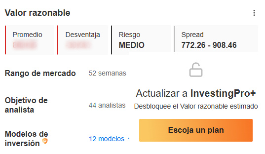 Fuente: InvestingPro