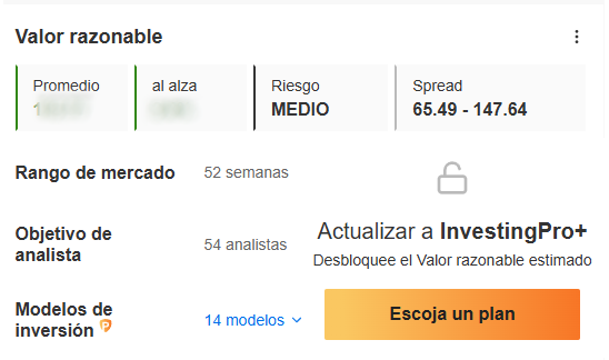 Fuente: InvestingPro