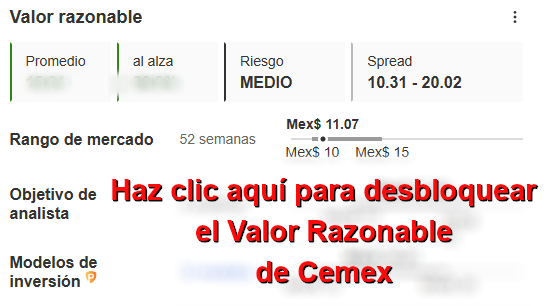 InvestingPro - Valor Razonable