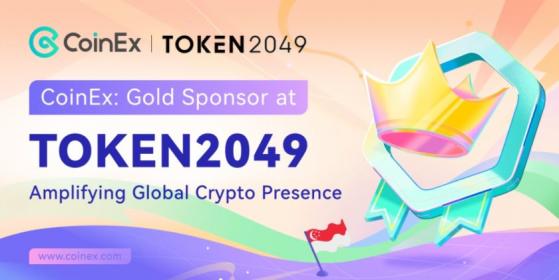 CoinEx anuncia su Patrocinio Gold en TOKEN2049 Singapur para fortalecer la prominencia en el panorama cripto global