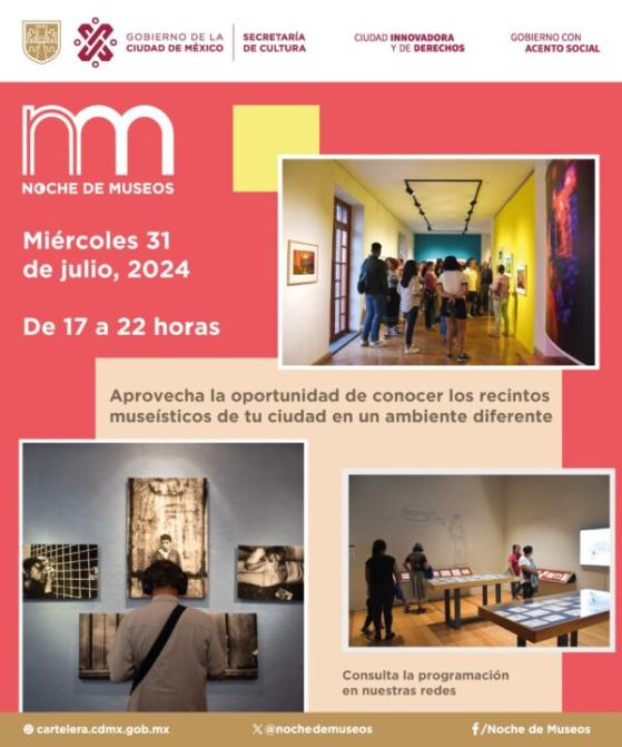 ¡Disfruta de la Noche de Museos en la Ciudad de México!