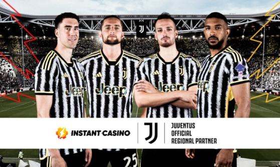 Instant Casino se asocia con el equipo italiano de la Serie A, Juventus FC
