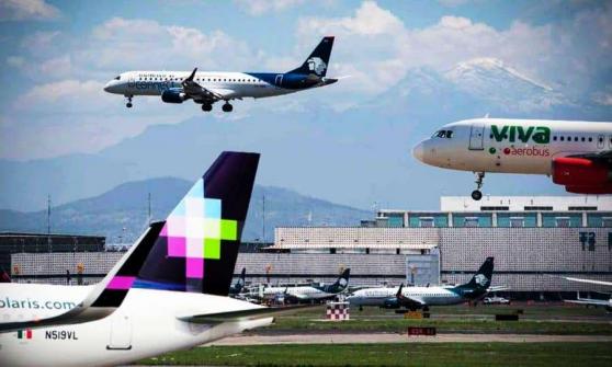 Aeroméxico lidera crecimiento de tráfico de pasajeros en enero; repunta 54.5% anual