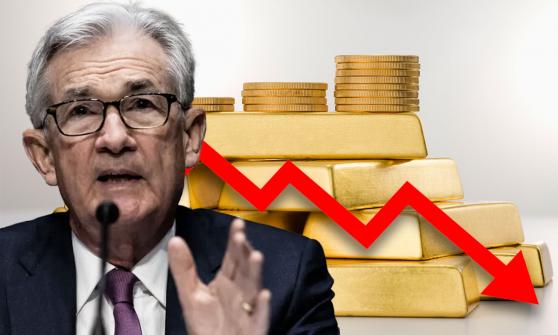 Oro ‘se opaca’ al tocar mínimo de cinco semanas ante ritmo de alza de tasas de la Fed