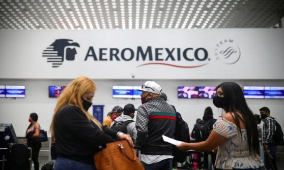 Aeroméxico acumula 485 vuelos cancelados por COVID-19