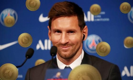 Criptomonedas se introducen en el futbol, a imagen de Messi y el PSG 