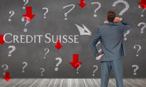 Acciones de Credit Suisse se desploman y el banco pierde una cuarta parte de su valor