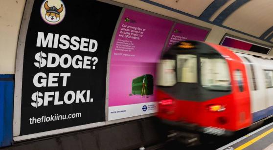 La campaña publicitaria de Floki Inu en Londres provoca la ira de un político