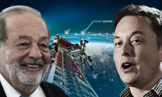 Slim y Musk, dos jugadores sin rivalidad ‘en la cancha’ de internet en México