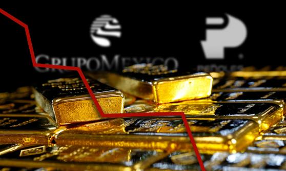 Metales preciosos ‘quitan brillo’ a las acciones de Peñoles y Grupo México