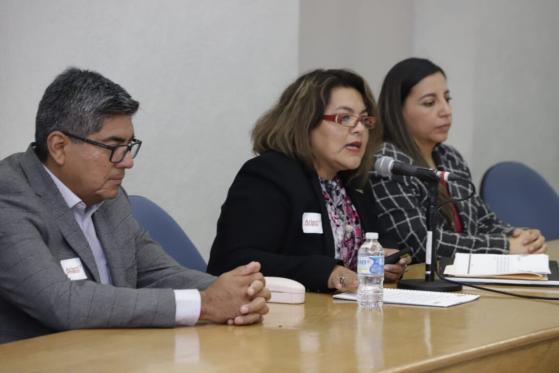 Precandidatos a dirigir unidades académicas Garza comparecen ante Junta de Gobierno