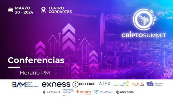 Con más de 500 asistentes, cerró con éxito esta primera edición del CriptoSummit 2024