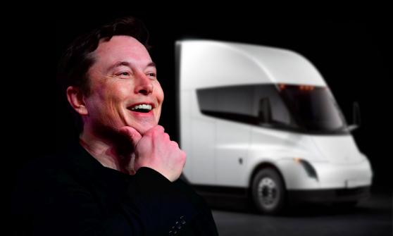 Con Musk al volante, Tesla entrega su primer camión eléctrico