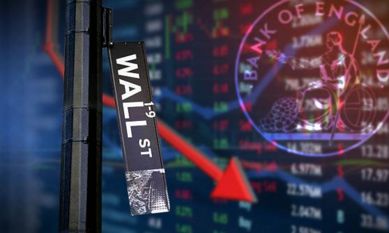 Wall Street opera mixto, mientras el Banco de Inglaterra compra bonos para estabilizar el mercado