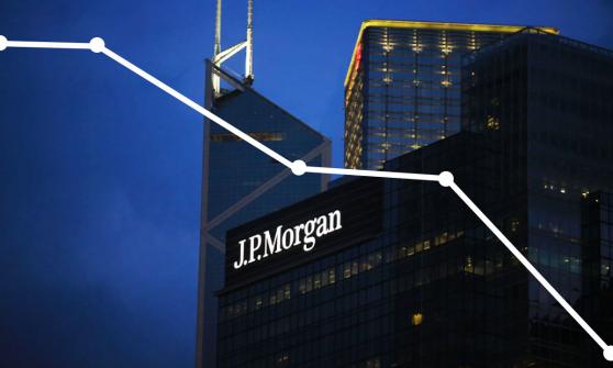 Ganancias de JPMorgan retroceden 42% en 1T22; invasión rusa afecta al mercado