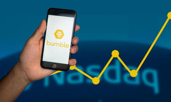 Acciones de la app de citas Bumble se disparan más de 40% en el Nasdaq