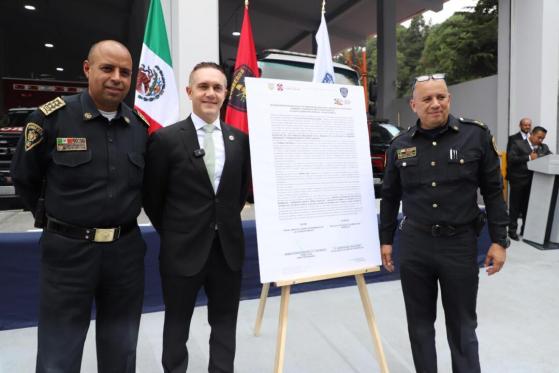 Inauguran y entregan modernizada Estación de Bomberos en Cuajimalpa