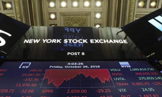 COVID-19 ‘infecta’ a los mercados; Wall Street se pinta de rojo