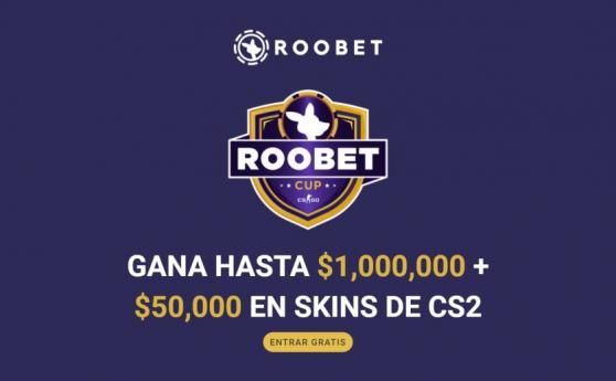 Roobet Cup lanza un concurso Pick-em de USD $1 millón y un sorteo de skins CS2 gratuito