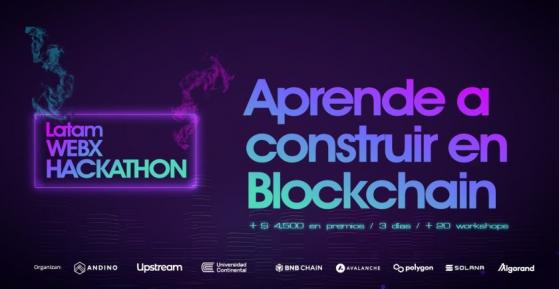 Latam WebX Hackathon llega a Perú para premiar la creatividad en innovación digital y Blockchain