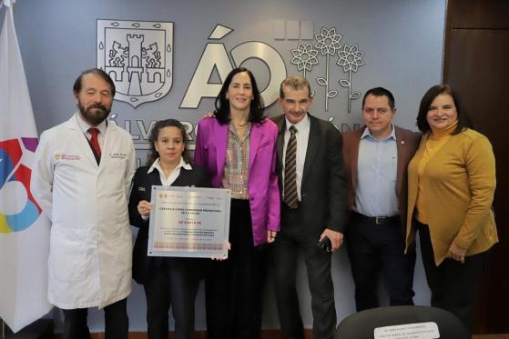 Lía Limón certifica 69 entornos saludables en AO