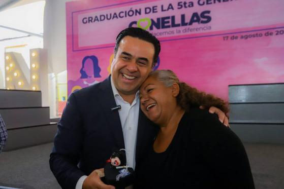 En Querétaro capital Graduó la 5ta Generación de “Con Ellas”