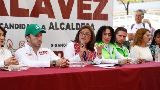 Acceso hídrico igualitario y mayor seguridad en Iztapalapa promete Aleida Alavez