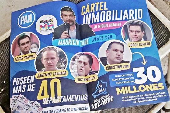 Vecinos de la alcaldía Benito Juárez develaron placa de «reconocimiento» para Santiago Taboada