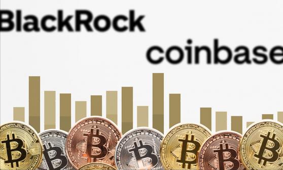 BlackRock se une a Coinbase para expandirse en el mercado de criptomonedas