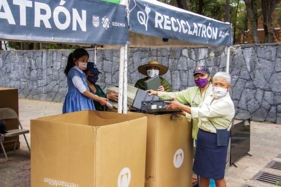 Recaban más de 700 toneladas de residuos electrónicos en el Reciclatrón