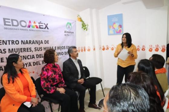 Edoméx cuenta con 104 Centros Naranja para atender a mujeres violentadas