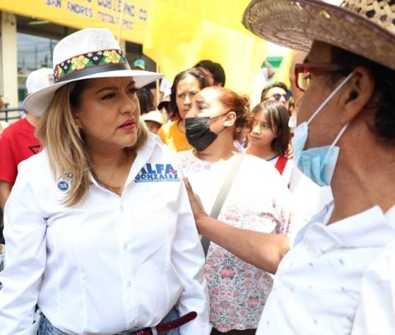 Alfa González denuncia violencia y llama a la participación ciudadana