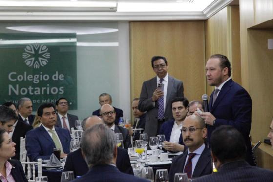 Propone Santiago Taboada modernizar el Registro Público de la Propiedad