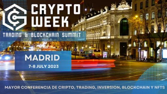 Crypto Week Summit llegará a la ciudad de Madrid los días 7 y 8 de julio