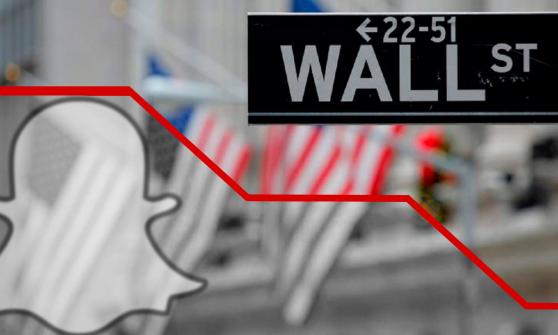 Wall Street opera mixto, con el Nasdaq a la baja afectado por caída de Snap 