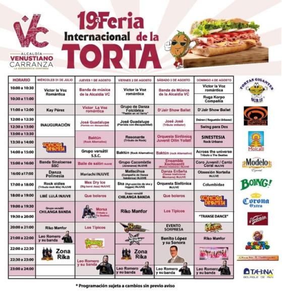 ¡Acá las tortas! La Feria Internacional de la Torta 2024 llegó a la VC!