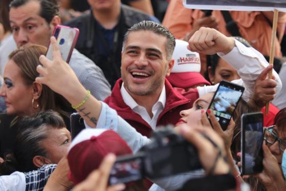 García Harfuch celebra encuentro simpatizantes de organizaciones sociales de vivienda