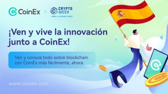 CoinEx participa en la Crypto Week en Madrid