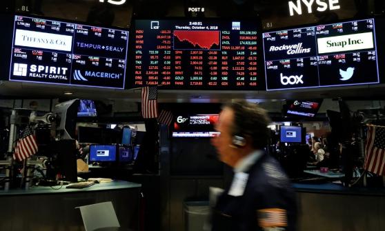 Wall Street opera en territorio negativo; principales bolsas caen más de 1%