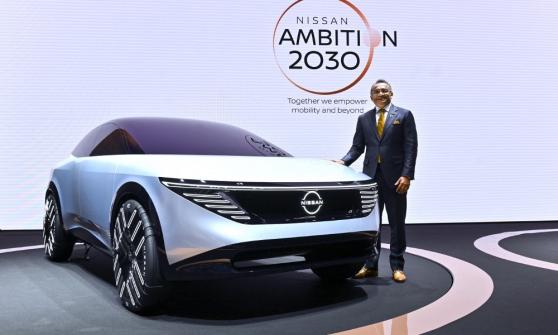 Nissan busca que la mitad de sus ventas en 2030 sean de autos eléctricos