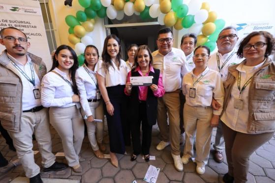 Reabren sucursal “Financiera para el Bienestar” en Zacatelco, Tlaxcala