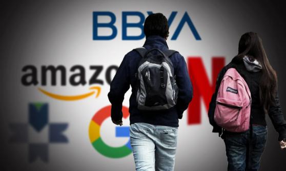 Google, BBVA y Amazon, los negocios más atractivos para universitarios mexicanos